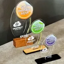 medalha de acrílico personalizada
