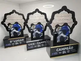trofeu em acrilico com led
